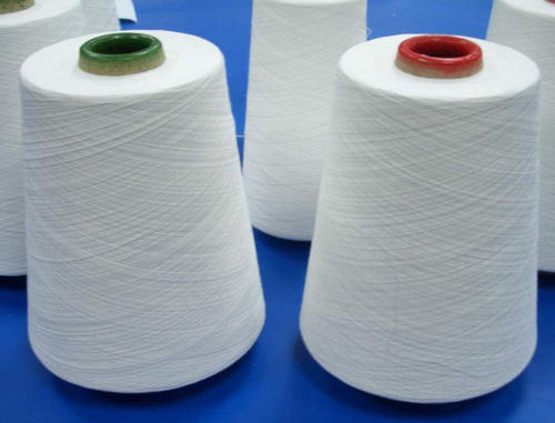 Polyester Viscose Yarn, Pattern : Dyed, Plain, Raw, Bleached