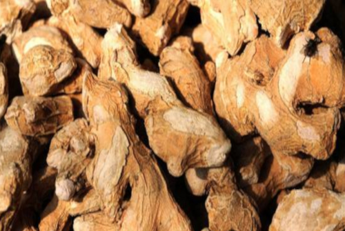 Organic Whole Dried Ginger, Color : Light Brown