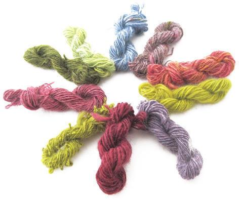 Acrylic Spun Yarn, Pattern : Customized