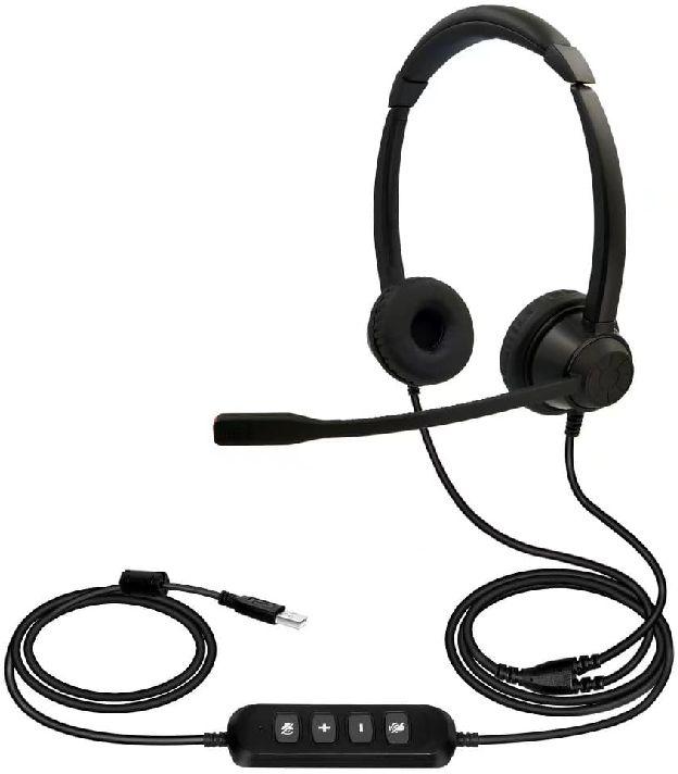 Ariantech - 210 pro USB HEADSET, for Call Centre, Music Playing, Style : Headband, With Mic