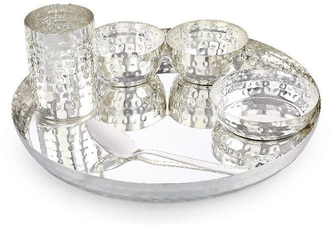 1129 Silver Plated Dinner Set