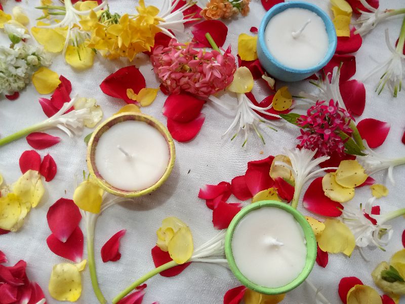 Clay Pot Candles at Rs 25 / Piece in Mumbai BSpark Lifestyle