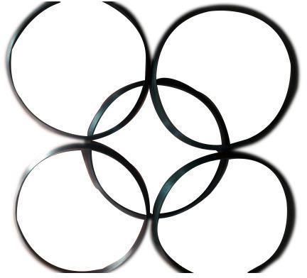 VITON Rubber Rings, Size : Customize