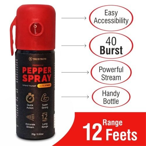 Pepper Spray, Feature Safety Lock, Packaging Size 35gm Sumitra