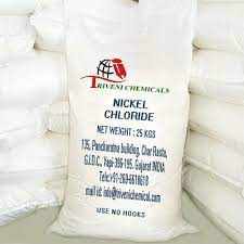 Nickel chloride, CAS No. : 7718-54-9