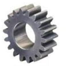 Round Polished Cast Iron Spur Gear, for Industrial Use, Color : Grey