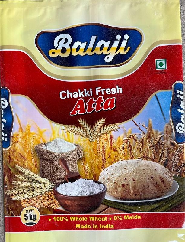 Balaji Natural 5 Kg Wheat Flour, for Cooking, Certification : FSSAI