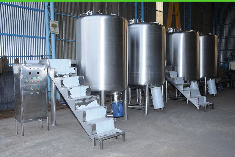 stainless steel trolley storage tank