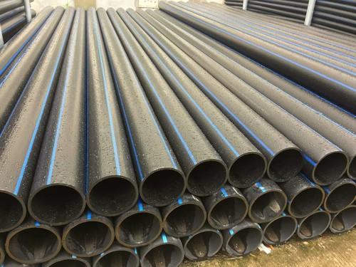 HDPE Water Pipes, Color : Black