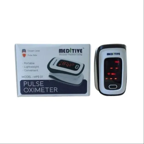 Plastic Pulse Oximeter, Display Type : Digital, Voltage : 12V at Rs 800 ...