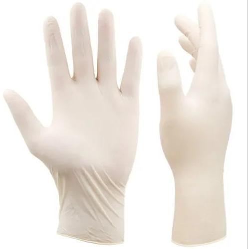 Latex examination gloves, for Medical Use, Feature : Acid Resistant, Easy To Wear, Fine Finish, Skin Friendly