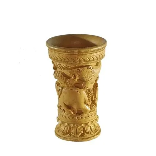 Wooden Cylindrical Pen Stand, INR 180 / Piece by Iquoniqo Expo Llp from