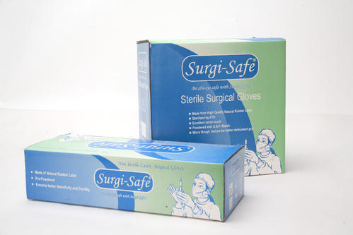 Surgi Safe Latex Sterile Surgical Gloves