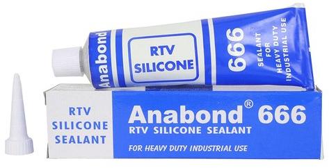 Anabond Silicone Sealant, Packaging Type : TUBE