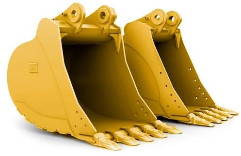 Steel excavator bucket, Color : Yellow