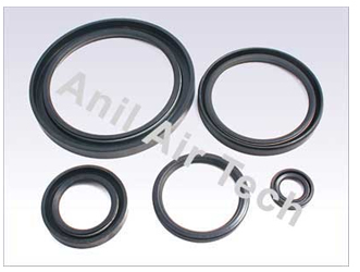 Metal Compressor O Rings, Color : Black