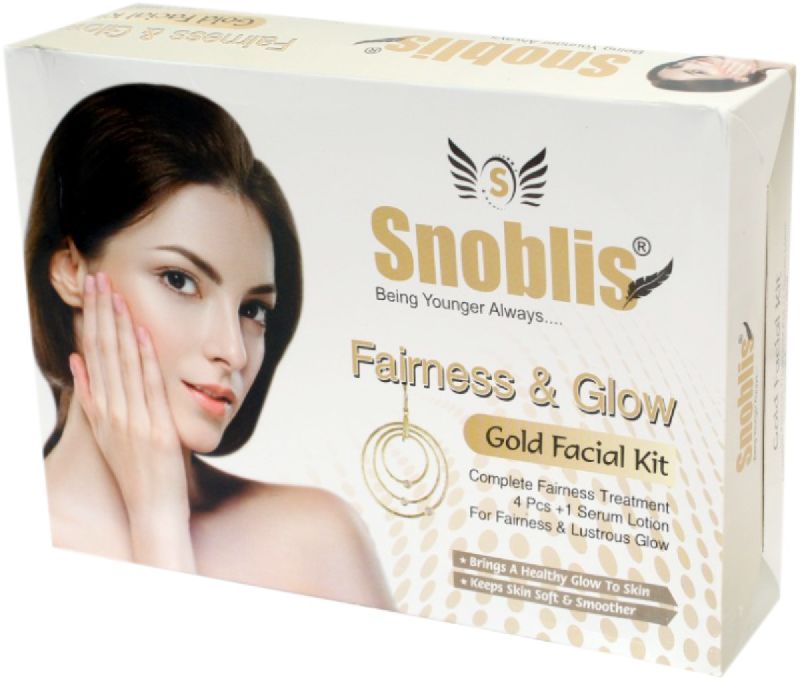 SNOBLIS GOLD FAIRNESS & GLOW FACIAL KIT (5 x 71 g)