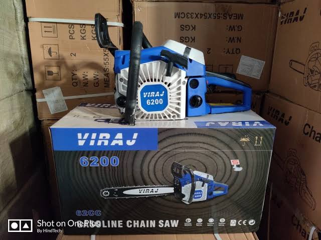 Viraj petrol chain saw