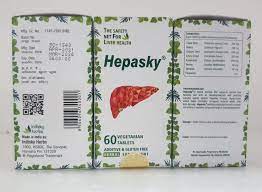 Hepasky Herbal Liver Tablets, Packaging Type : Bottle
