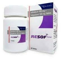 Resof Sofosbuvir Tablets, Packaging Type : Bottles