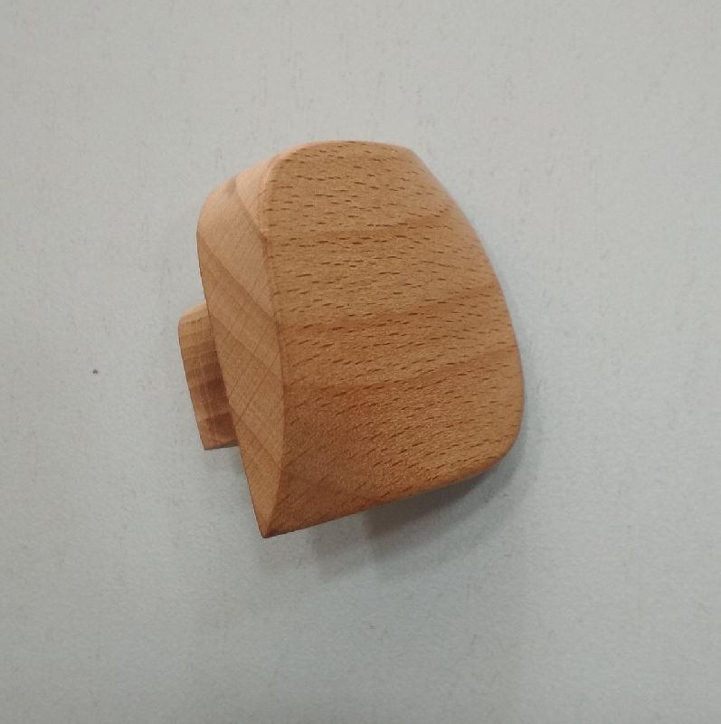 Beech wood leaf shape cabinet knob, for Furniture's Part, Size : Multisize, 48 mm