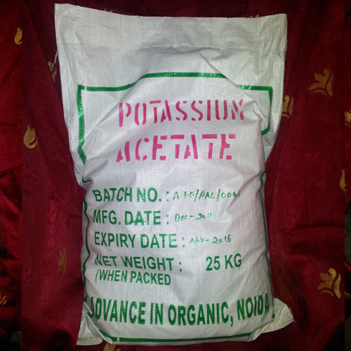 Potassium Acetate Anhydrous, Packaging Type : Bag