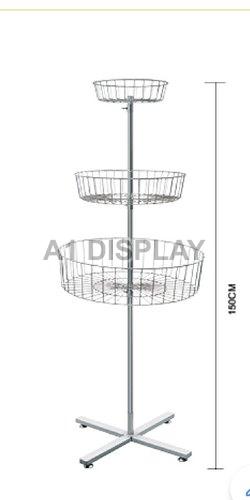 Iron Chips Display Rack, for Office Use, Feature : Heavy Duty, Long Strength