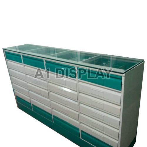 Polished Mild Steel Drawer Counter, for Drilling, Feature : Durable Nature, High Performance