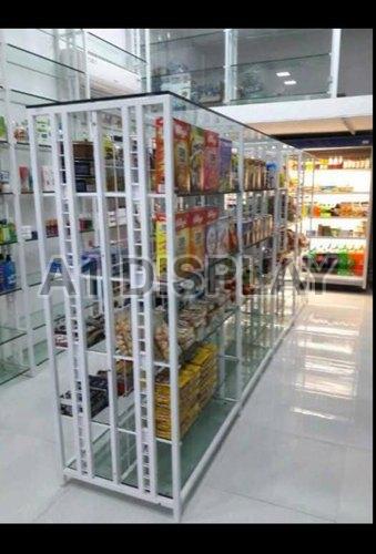 Free Standing Double Sided Display Rack