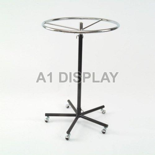 Nickel / Mirror Stainless Steel Round Display Stand, Size Multisizes