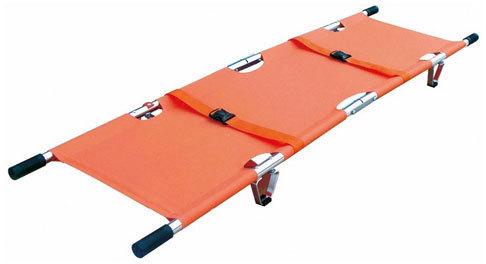 Metal Folding Stretcher, for Hospital, Ruining Type : Non Motorized