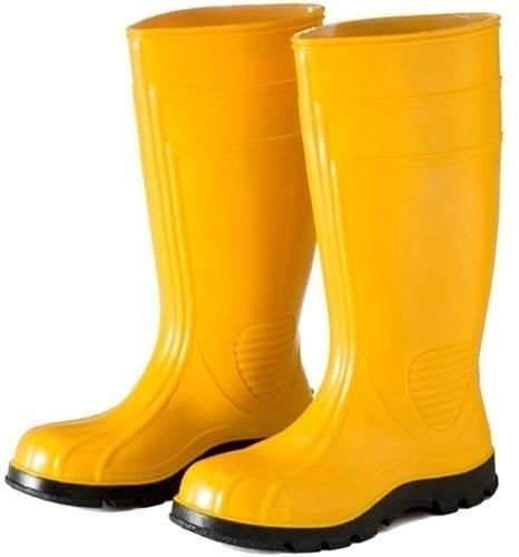 Pvc Plain Safety Gumboots, Size : 10, 11, 12, 9