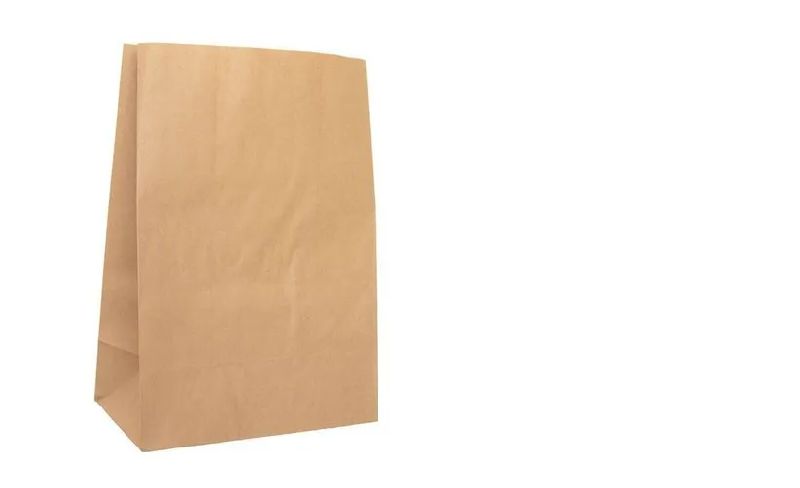 Brown Kraft Paper Bags, For Shopping, Capacity: 2kg