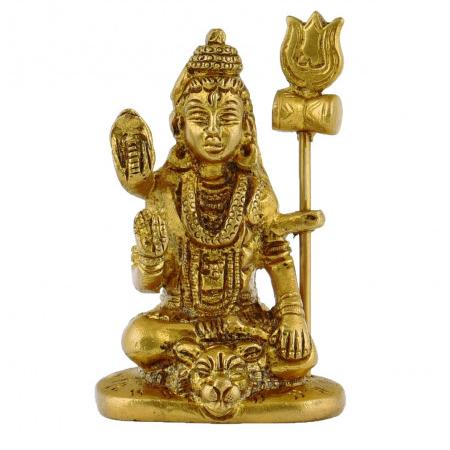 Brass Shiva Idol