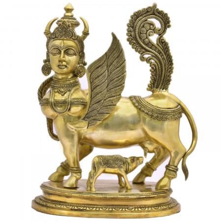 Kamdhenu Cow God Statue