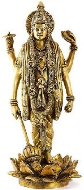 Standing Lord Vishnu Statue