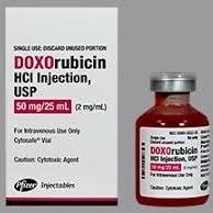 Doxorubicin injection, Packaging Type : Glass Bottles, Plastic Bottles