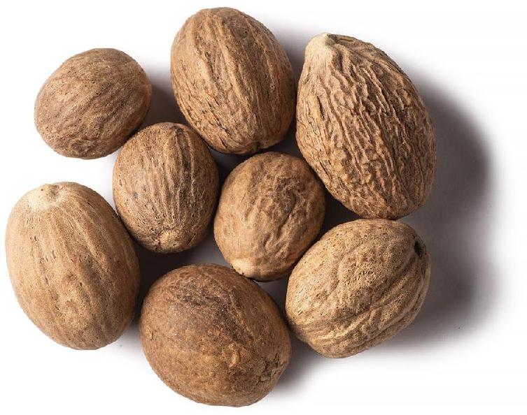 Natural whole nutmeg, for Cooking, Spices, Certification : FSSAI Certified