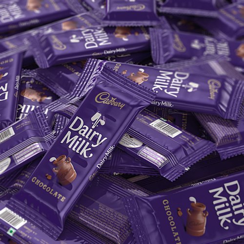 Cadbury Chocolate, for Nice Aroma, Hygienically Packed, Packaging Type : Plastic Wrapper
