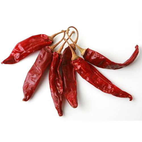 Natural Dried Red Chilli, for Cooking, Form : Solid