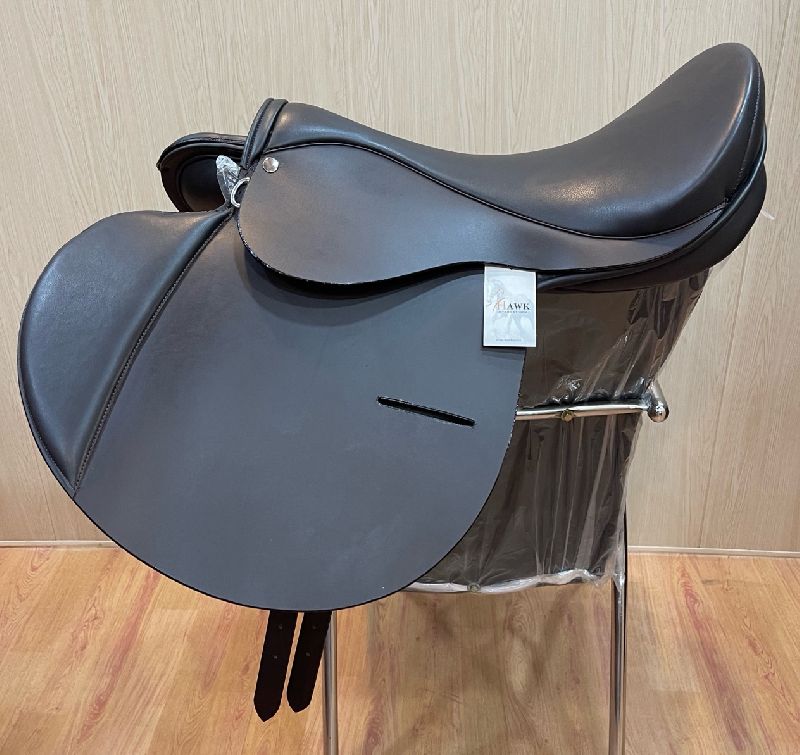Leather Horse Black Racing Saddle, Size : 14x15Inch, 16x17Inch, 18x19Inch