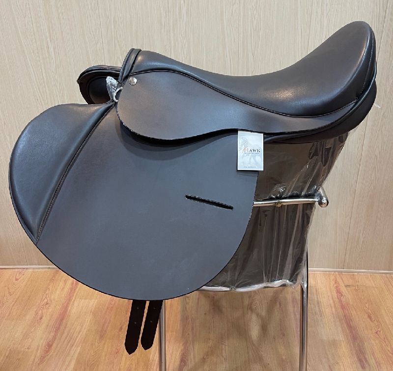 Leather Horse Black Racing Saddle