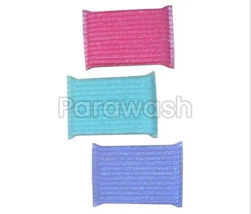 Parawash 4x3inch Foam Scrub Pad, Packaging Type : Packet