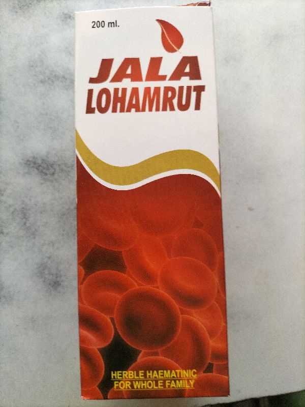 JalaLohamrut Herbal Haematinic Syrup, for Health Supplement, Lever Use, Syrup Type : 200ml