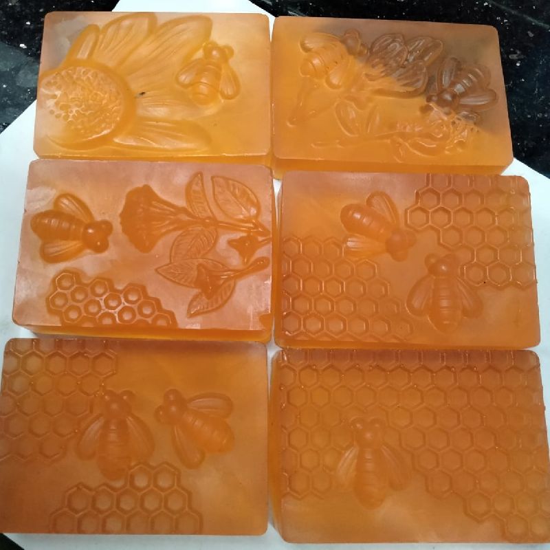 Honey Handmade Soap, Shape : Square