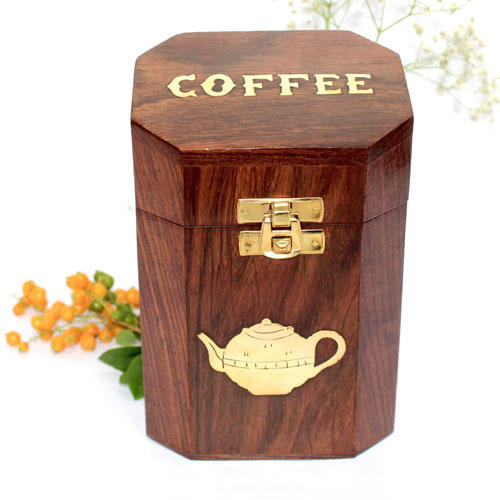 Pine Wood Coffee Box