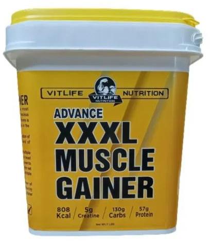 Vitlife nutrition Advance XXXL Muscle Gainer, Packaging Size : 11 Lbs