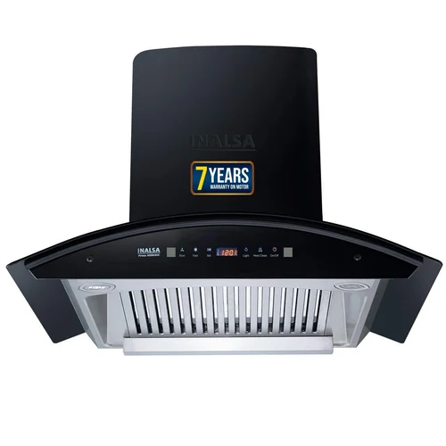 Stainless Steel Inalsa Kitchen Chimney, Filter Type Baffle, Model