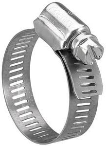 Polished Stainless Steel Hose Clamp, Packaging Type : Packet