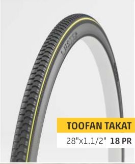 18 PR Toofan Takat Bicycle Tyre, Feature : Heat Resistance, Long Life, Non Slipable